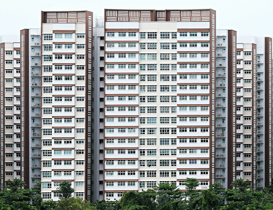 Exterior view of Telok Kurau Estate in Katong